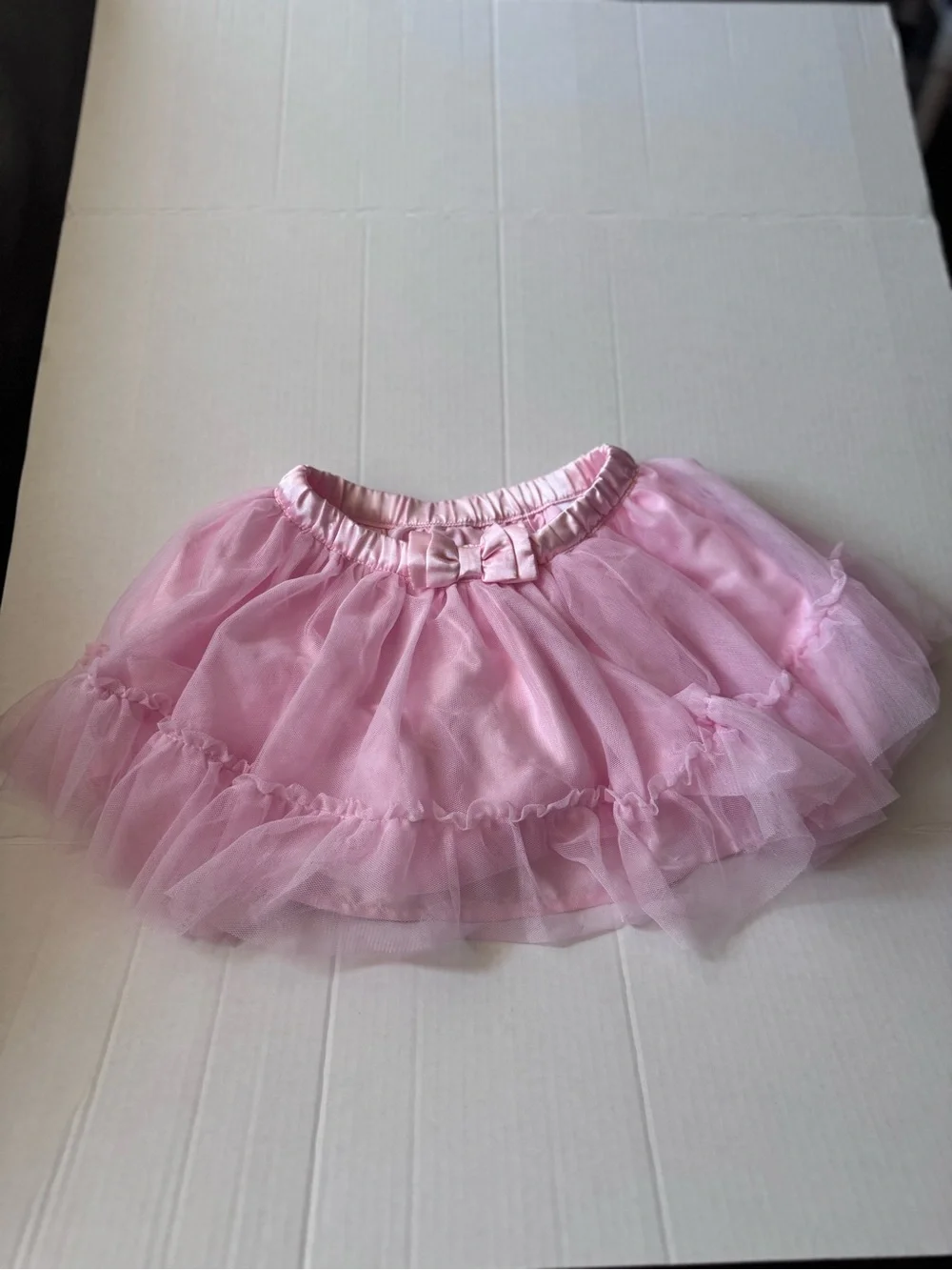 Gymboree Pink Tulle Ballet Skirt with Bow